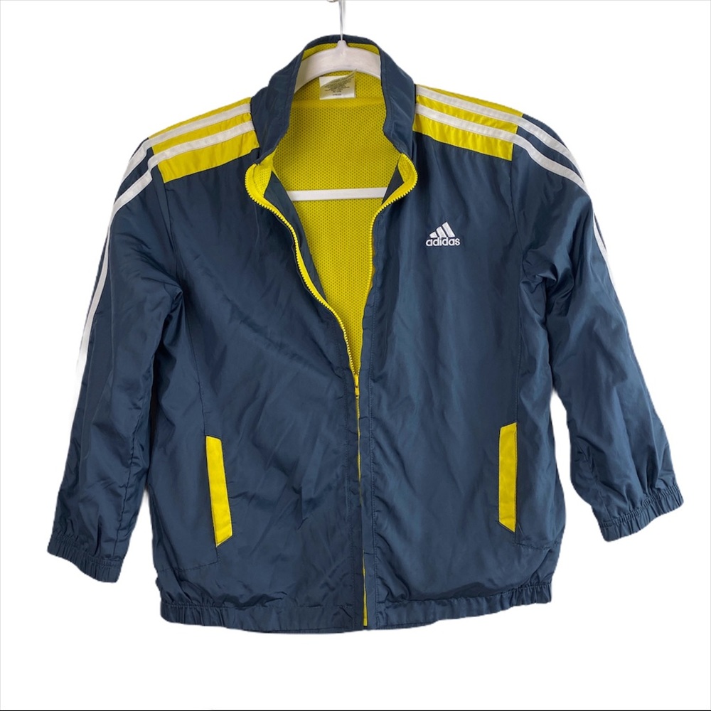 Adidas Jacket Kids Size 7 Lightweight windbreaker